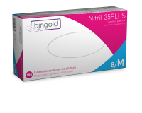 Bingold Nitril 35Plus violett Gr. M 100 Stück