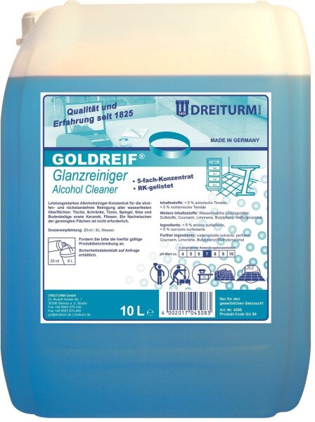 Dreiturm GOLDREIF Glanzreiniger 10 Liter