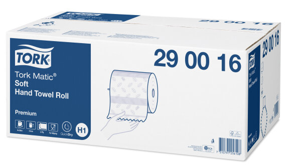 Tork Premium 290016 H1 Rollenhandtuch 2-lagig 6 Rollen