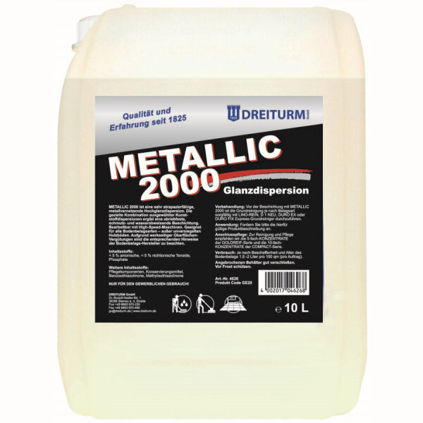 Dreiturm Metallic 2000 10 Liter