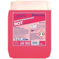 Dreiturm Sanitärreiniger ROT 10 Liter