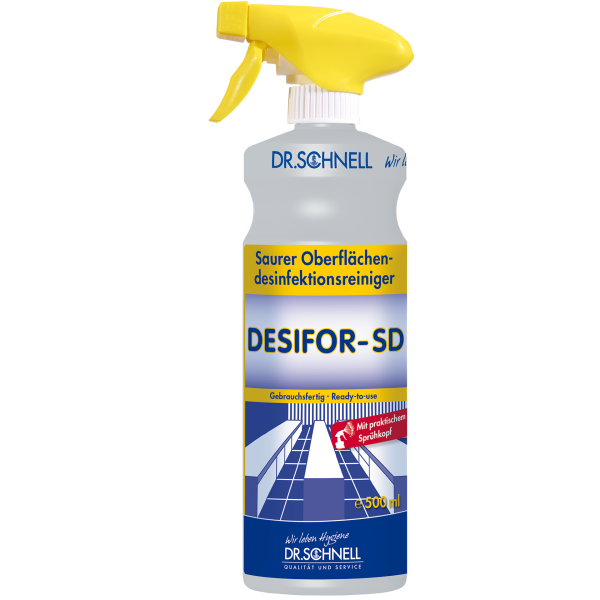 Dr. Schnell DESIFOR-SD Desinfektionsreiniger 500 ml Sprühflasche