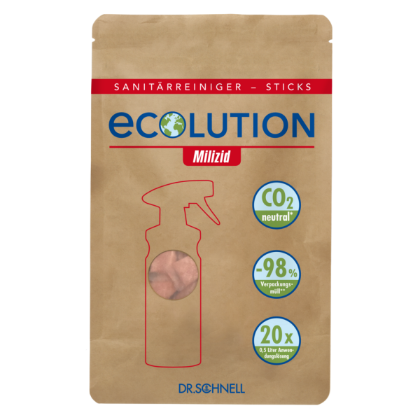 Dr. Schnell ECOLUTION MILIZID STICKS Beutel (20 Sticks à 3 g) 60 g