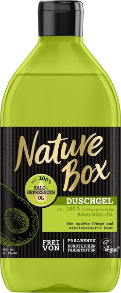 Schwarzkopf Nature Box Duschgel Avocado-Öl 0,385 Liter