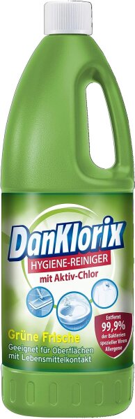 DanKlorix Hygienereiniger Grüne Frische 1,5 Liter