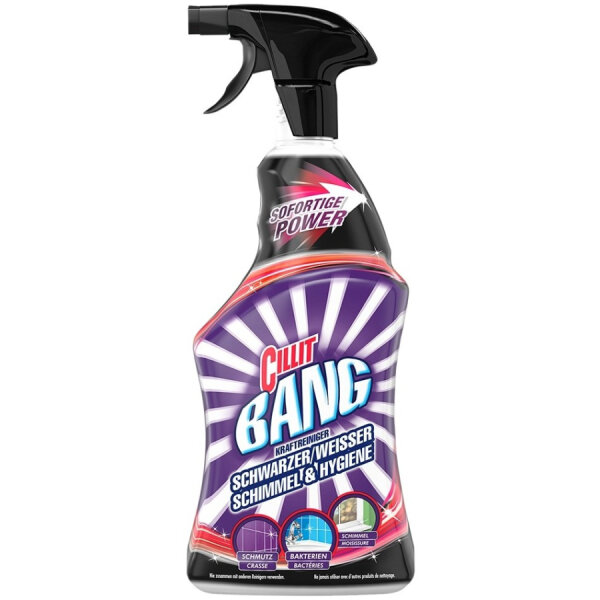 Cillit Bang Kraftreiniger Schwarzer-Weißer Schimmel & Hygiene 750ml